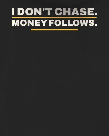 Black oversized hoodie, close-up of the back print text – digital mockup