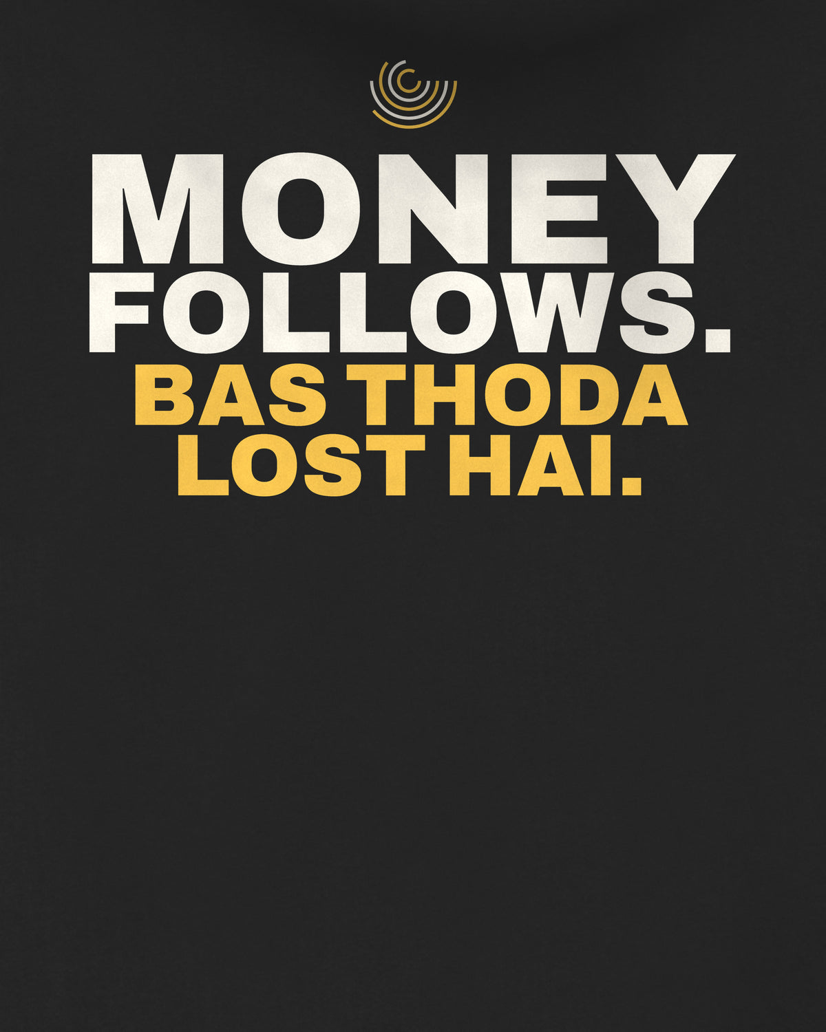 Black oversized hoodie, close-up of the back print text – digital mockup