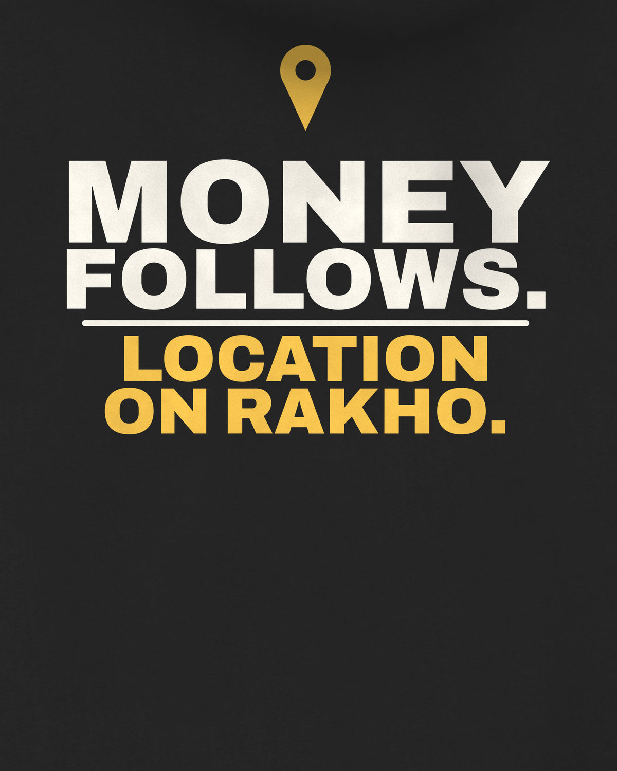Black oversized hoodie, close-up of the back print text – digital mockup