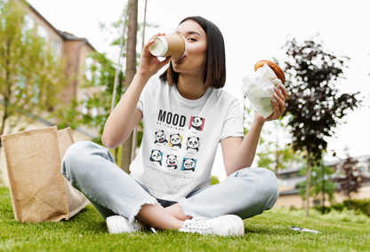 Mood of the Day Panda Crop Top