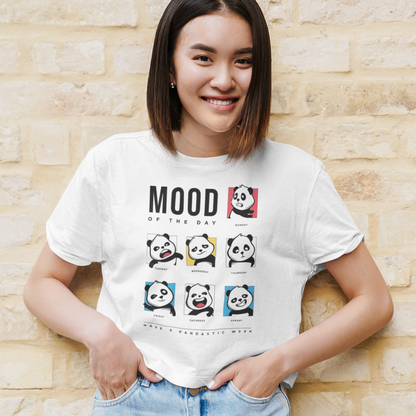 Mood of the Day Panda Crop Top