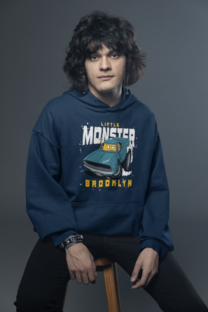 Little Monster Brooklyn Oversized Hoodie – Vintage Car Edition