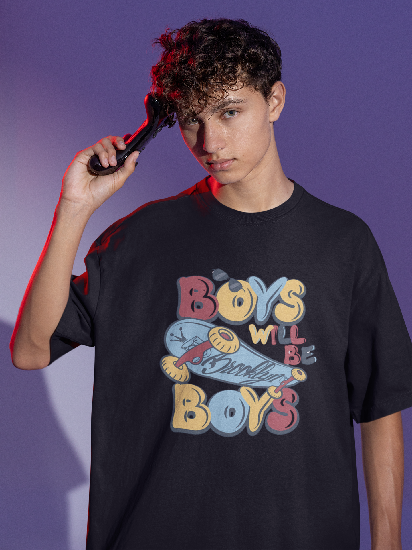 Boys Will Be Boys Oversized T-Shirt