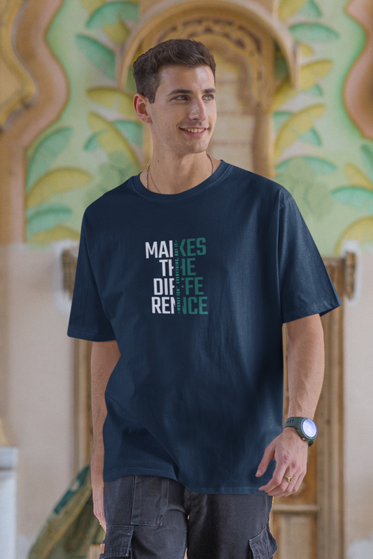 Make a Difference Oversized T-Shirt