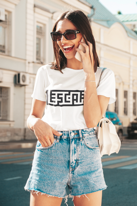 Escape Graphic Tee – Minimalist Streetwear T-Shirt